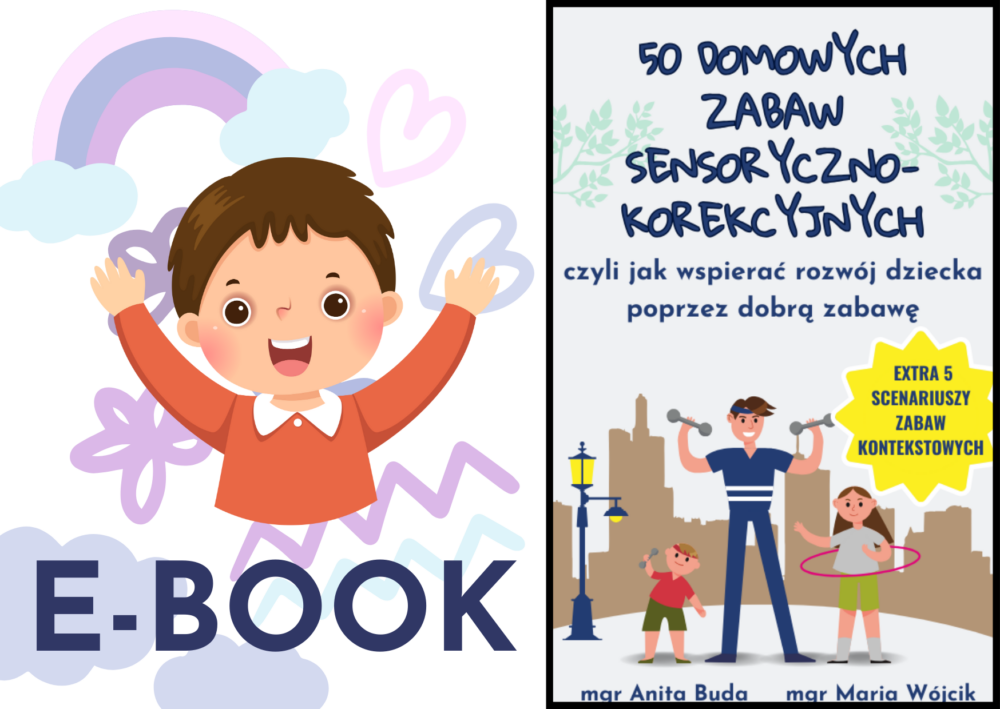 50 domowych zabaw sensoryczno-korekcyjnych